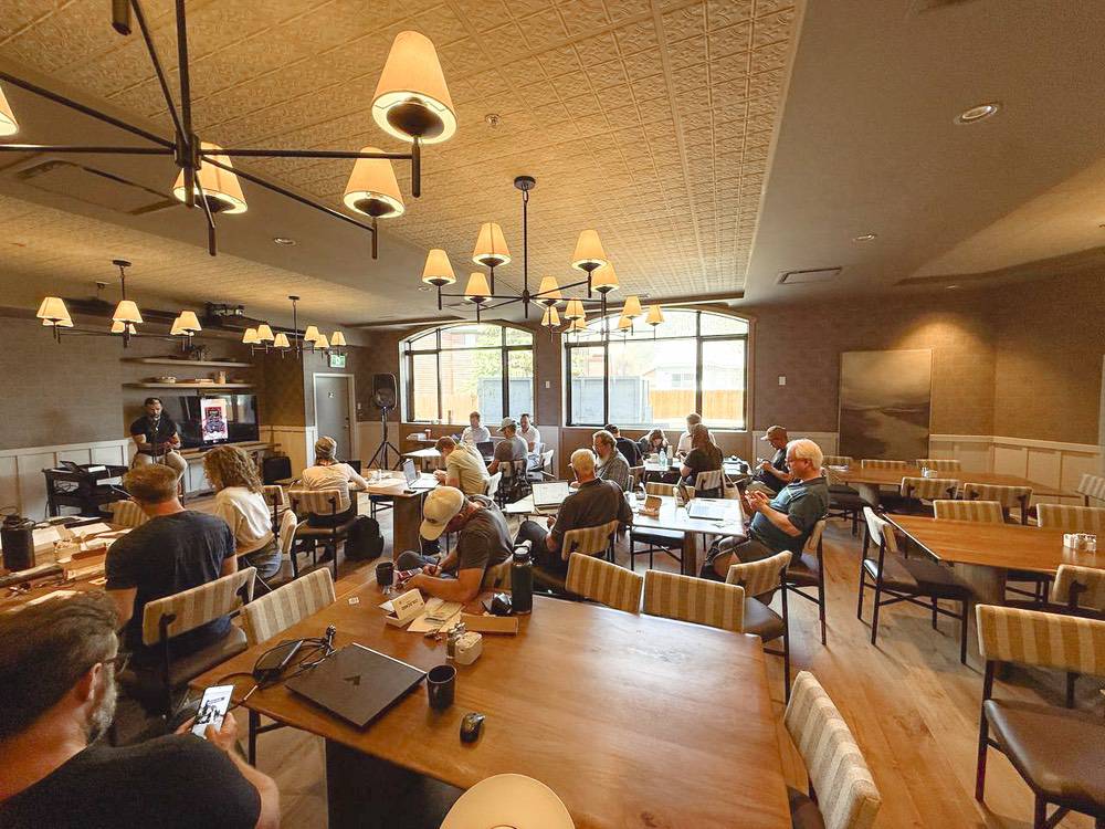 Workshop session at the Kenrick Hotel